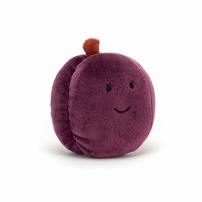 Jellycat Fabulous Fruit Plum UK | 83562QEHO